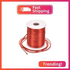 Rebower Nylon Satin Cord 2mm, 109 Yard Nylon String for Bracelet Braided Thread