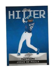 2025 Leaf Baseball Nation JOSUE DE PAULA Dodgers RC Pure Hitter #5/7