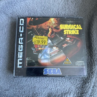Saga Mega CD - Surgical Strike mit Handbuch