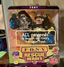 RESCUE HEROES 2001 BILLY BLAZES 9/11 SPECIAL FDNY EDITION. New, Unopened. READ