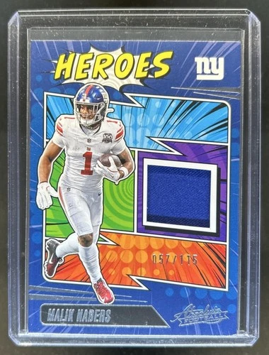 2025 Panini Absolute Malik Nabers Base (RAW)