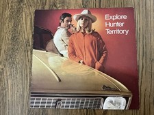 1971 CHRYSLER HUNTER ROYAL TERRITORY AUSTRALIA BROCHURE RARE