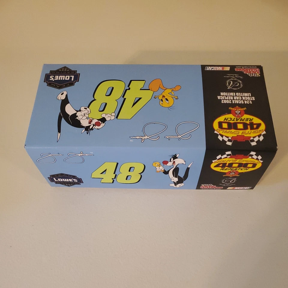 Jimmie Johnson #48 Lowe's Looney Tunes Rematch Tweety Bird 2002 Chevrolet MC - Image 4 of 4