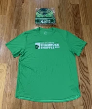 Nike Bank Of America 2022 Shamrock Shuffle Men’s T-Shirt Size Large & Beanie