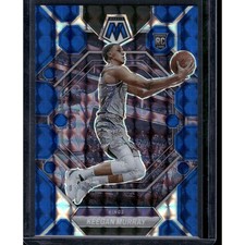 2022-23 Panini Mosaic #227 Keegan Murray Blue #/199