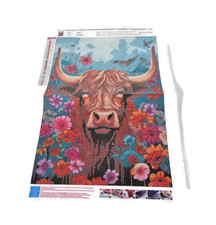 WisonDap Diamond Dot Cow Kit 30x40 Cm 11 x15 Inches NEW