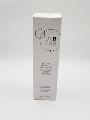 Dr Brandt Dr B Lab Melting Gel To Oil Moisturizer Face Cream Pro-Vit B5 1.7 oz