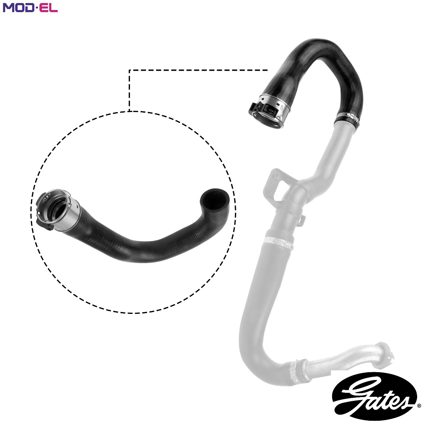 ✅Fits GATES-PRZEWODY 09-0678 AIR SUPPLY HOSE TURBO ⭐UK Seller⭐ - Image 8