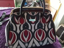 TED Baker Geometric Print Vanity / Travel / Beauty / Cosmetic Bag – Used Good