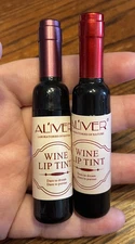 New AL'IVER Lot of 2 Wine Lip Tint MV01 Mourvedre & GN01 Grenache Noir