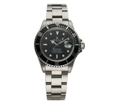 Rolex Submariner 40mm Vintage Steel Black Dial U Serial Circa 1998 16610 2