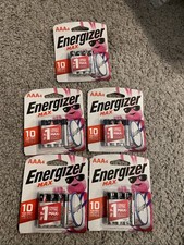 A LOT 5 Energizer Max AAA 1.5V Alkaline Batteries (4 Pack) Sealed E92BP4