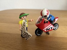 Playmobil 4780 Jungs mit Racingbike Motorrad