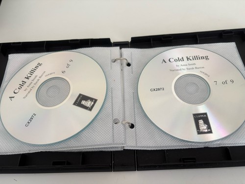 A Cold Killing 9 CDs Unabridged Audio Book Anna Smith Narrated By Sarah Barron - Foto 6 di 7