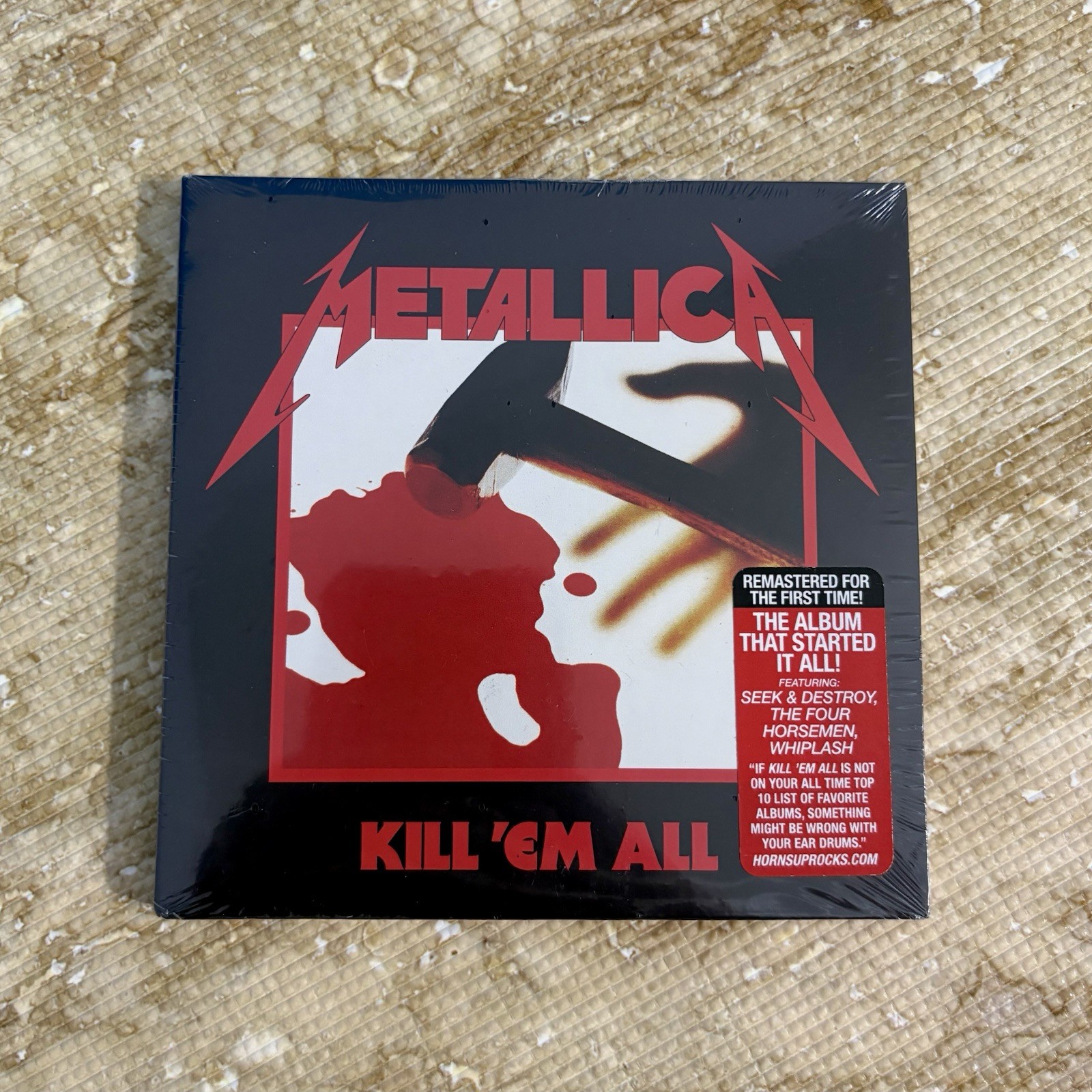 Metallica - Kill 'Em All CD Album 2016 Remaster Thrash Metal NEW Free Shipping