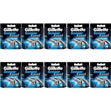 Gillette Sensor Excel Refill Razor Blades, 100 Cartridges  