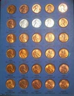 1941 - 1975-P,D,S SET AU/BU/UNC WHEAT CENTS - OLD WHITMAN FOLDER - SEE PICS!!