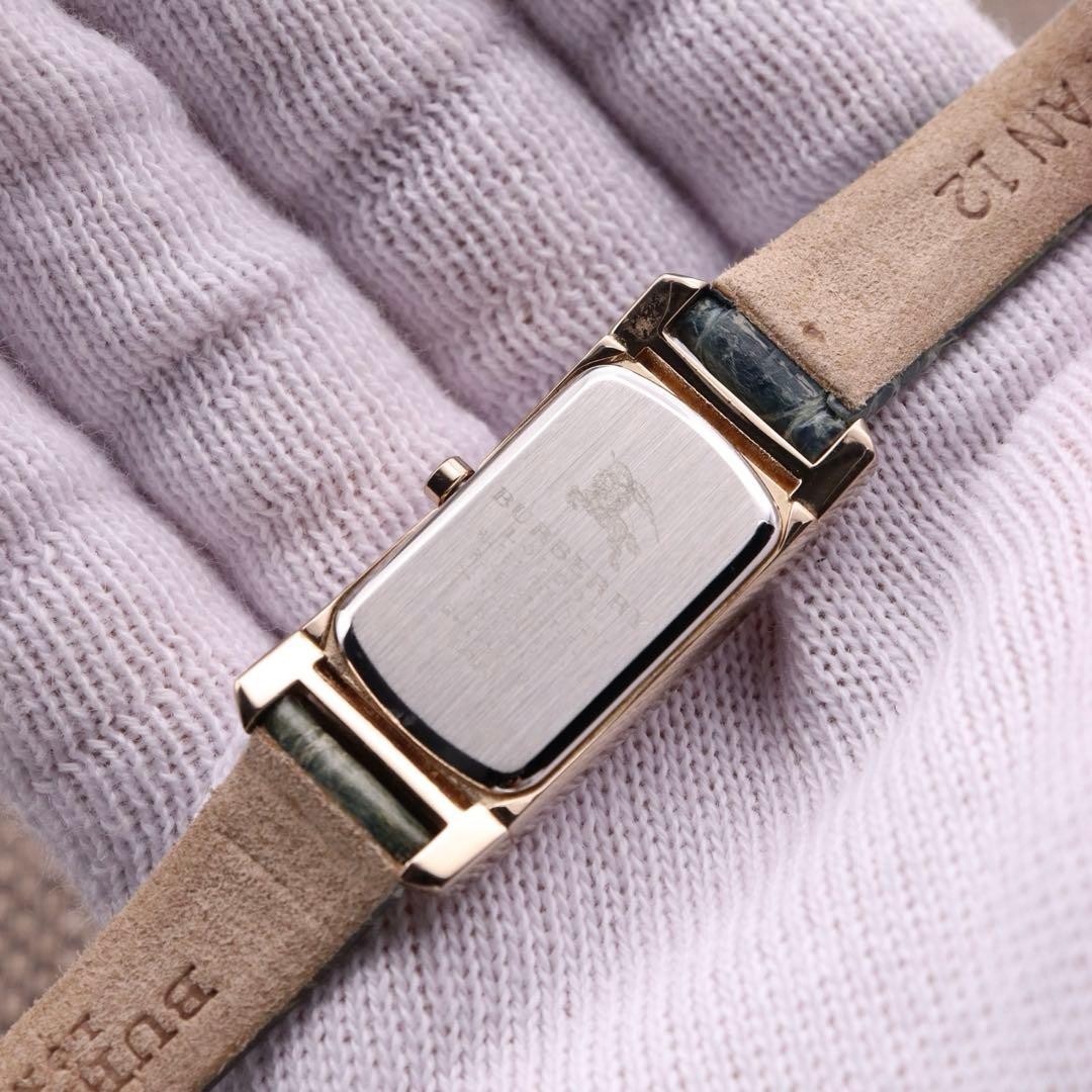 BURBERRY 5420 Rectangular Used Watch Mint Conditi… - image 5