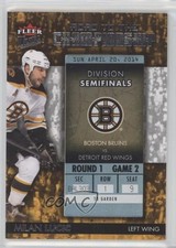 2014-15 Fleer Ultra Road to the Championship Milan Lucic (Round 1 4/20/14) e6j