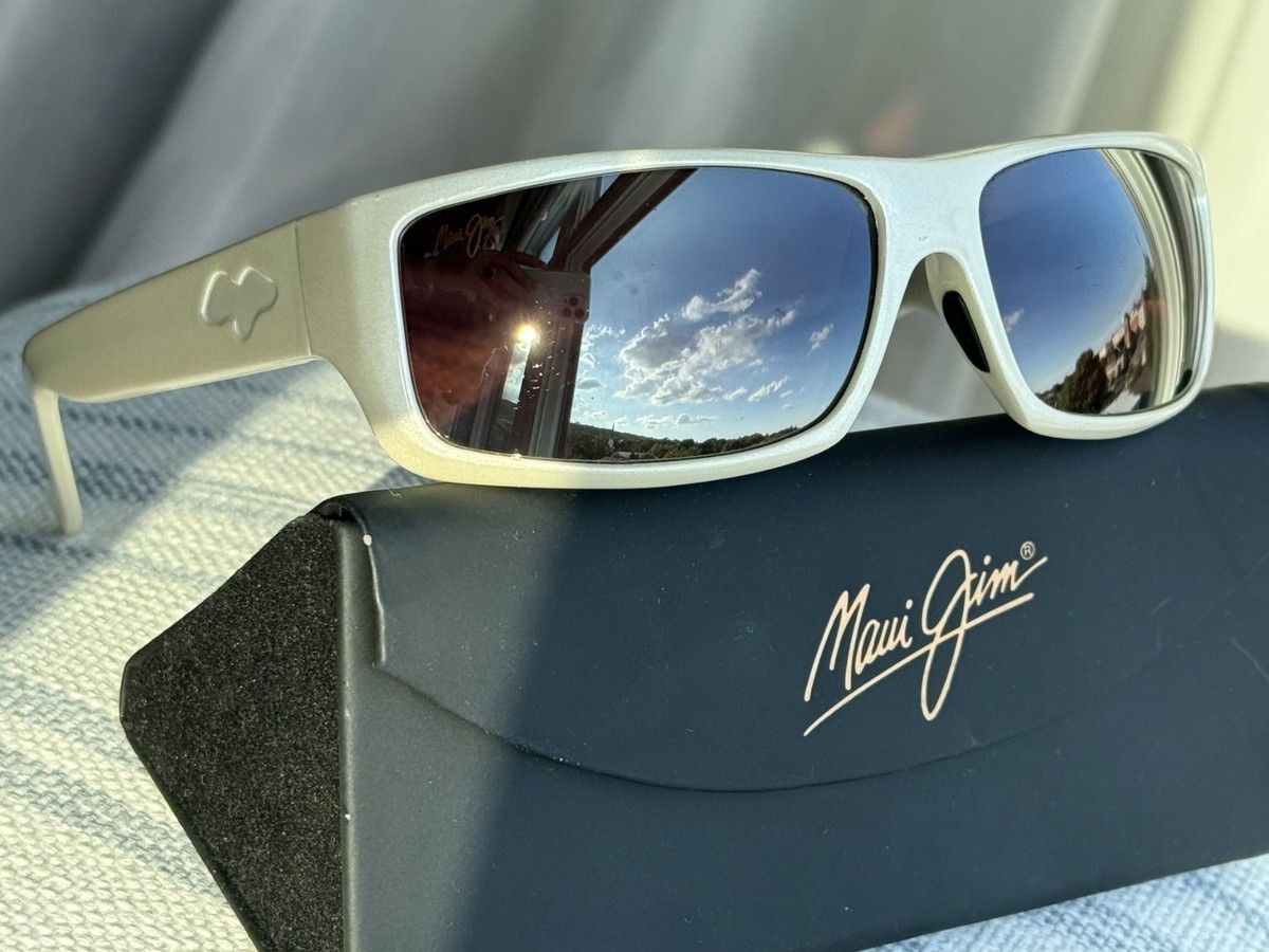 Maui Jim Kaimana MJ 204 05 Pearl White Frame + Maui Rose Polarized