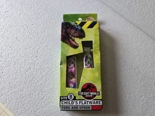 Vintage 1996 Zak Designs Jurassic Park The Lost World Fork And Spoon New Rare