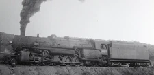 Vintage 8x5 B&W Steam Locomotive #4022 Train Photo Harold K. Vollrath 1917