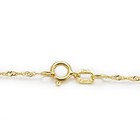 1.01 CWT GENUINE RUBY PENDANT NECKLACE 14K YELLOW GOLD #P279. — photo 3