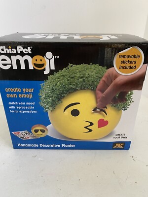 Chia Pet Emoji Design Match Your Mood Design Your Face