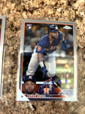 Corey Julks Signed 2023 Topps Chrome Update Houston Astros Auto # USC193 Rc
