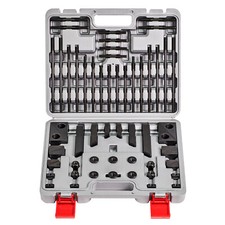 WABECO Spannpratzen Satz M14 Spannwerkzeug Spanneisen im Koffer 24419