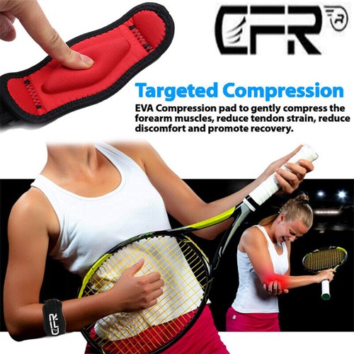 Women Men Elbow Support Brace Compression Sleeve Arm Joint Arthritis Tendon Pads - Picture 7 of 16