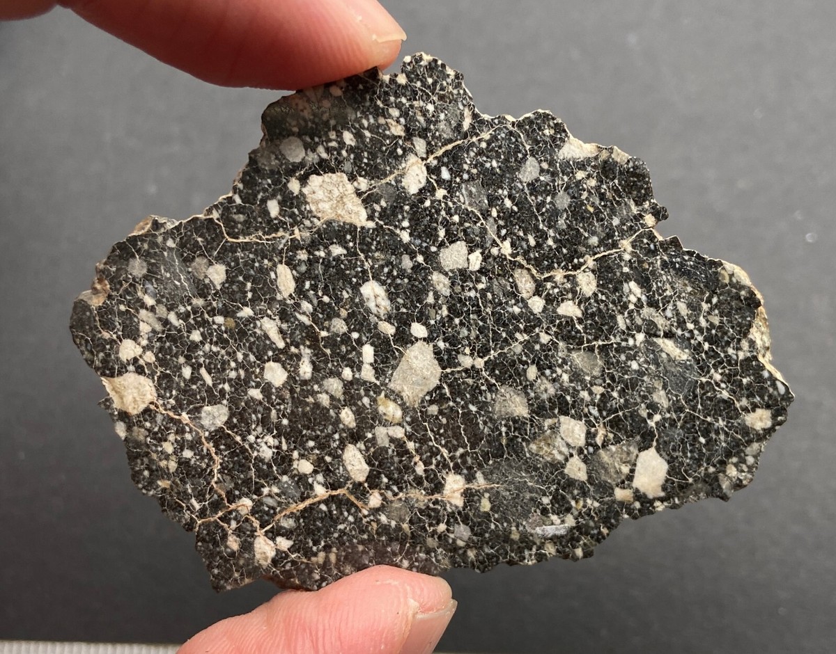 11.3 gram Lunar meteorite slice - NWA 11273 - Moon Rock nice 11.3 gram Lunar meteorite slice - NWA 11273 - Moon Rock nice