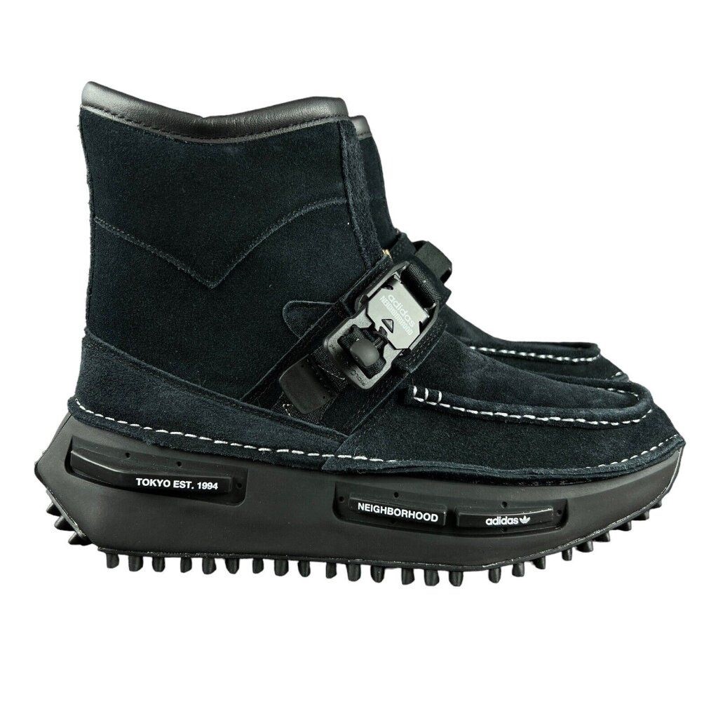 adidas NMD Neighborhood Tokyo Black High Top Laceless Boots