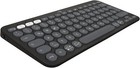 Logitech Pebble Keys 2 K380s - Deutsches QWERTZ,Graphit
