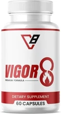 (1 Pack) Vigor 8 Advanced Male Health Pills to Improve Stamina and Endurance