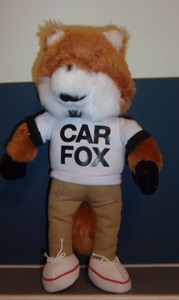 carfax fox plush