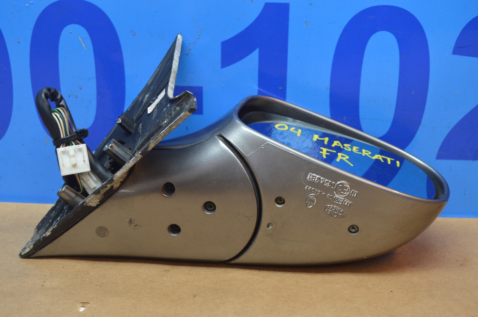 2004 M138 MASERATI GT COUPE RIGHT PASSENGER SIDE DOOR MIRROR ASSEMBLY