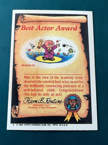 Garbage Pail Kids Series 2 1985 completa tu conjunto GPK 2a U Elige OS2 brillante *PC* - Imagen 96 de 194