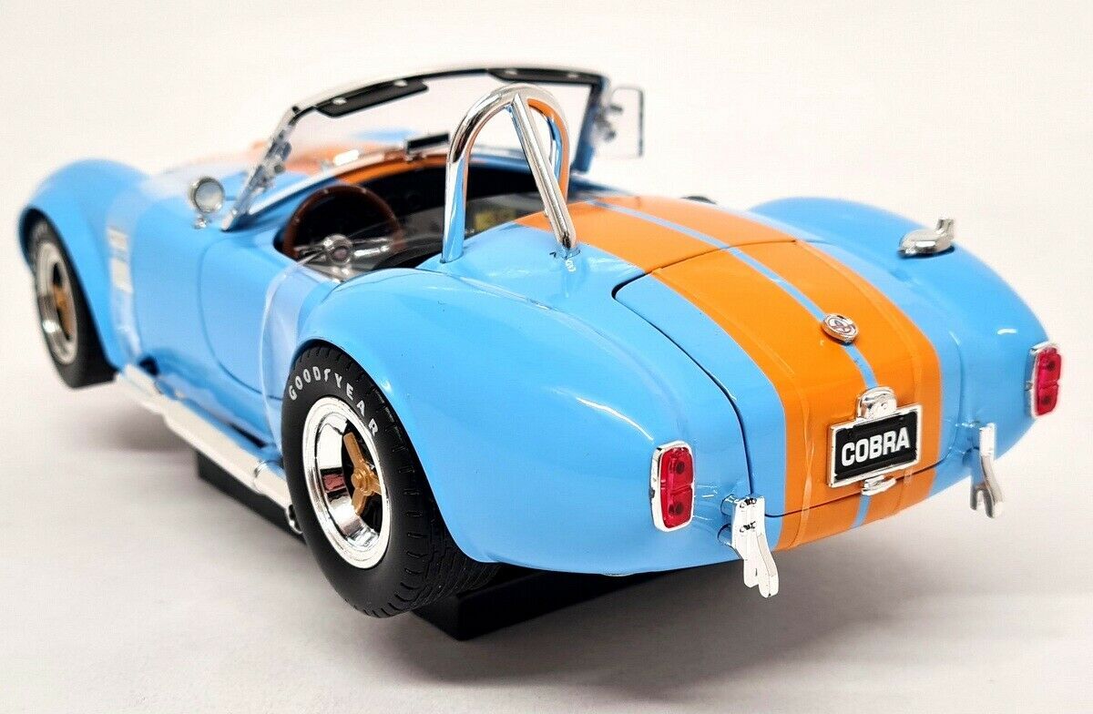 Shelby 1/18 - Shelby Cobra 427 S/C 1965 Blue / Orange