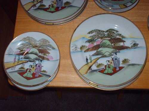 NIPPON  Tea  Service  Set  ●  Fine  China  of  Japan  ●  Antique Set - Picture 4 of 11