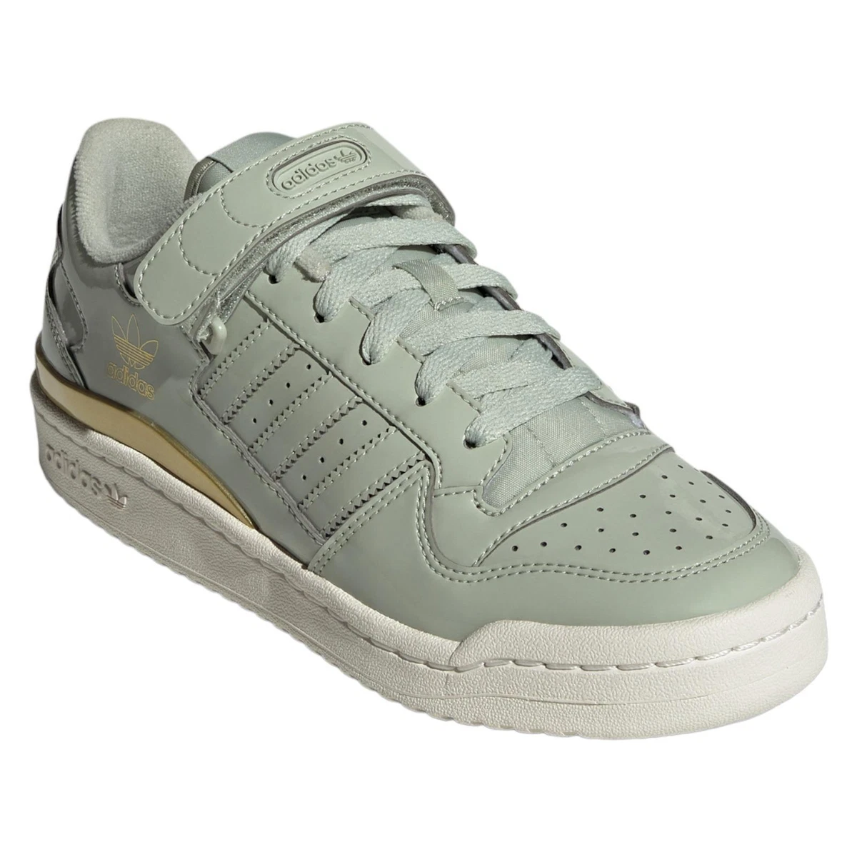 adidas ORIGINALS WOMEN S FORUM LOW TRAINERS SHOES SNEAKERS GREEN