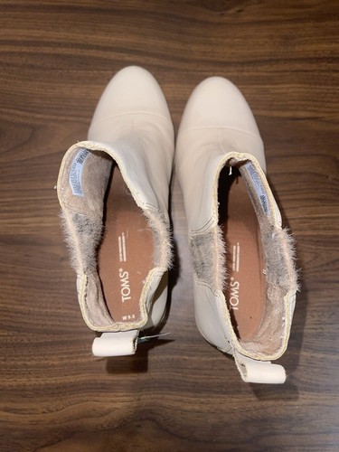 Toms Women’s Everly Fashion Boot - Sand Plaid - Size 9.5 New With Tags - Picture 11 of 13