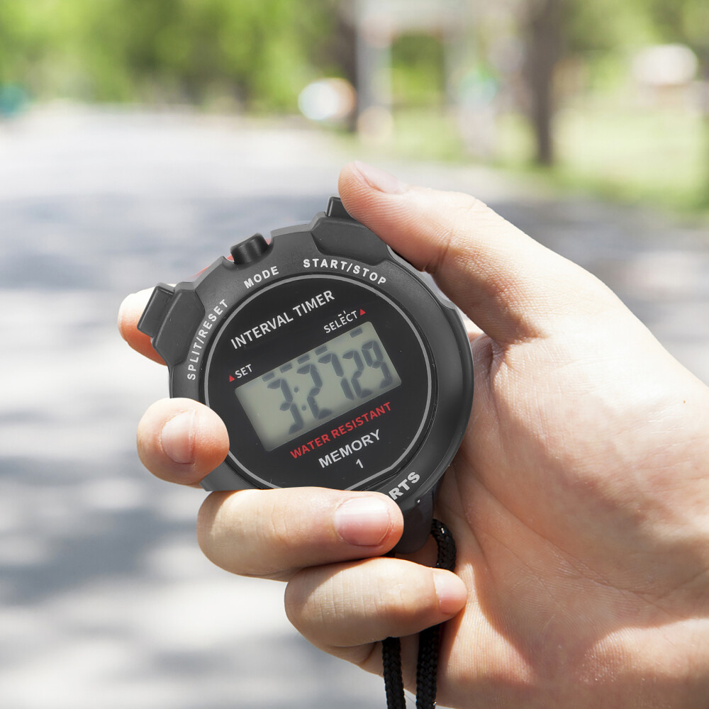 Stoppuhren Wasserdicht Mehrzweck Sportstoppuhr Stop Uhr Elektronische  Stoppuhr