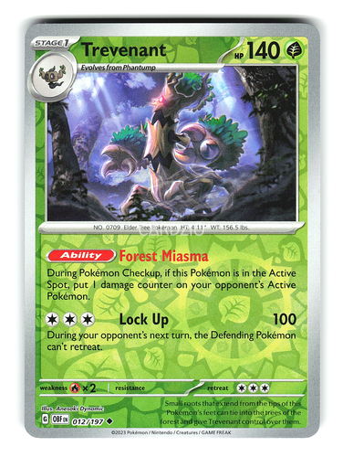 Pokemon - Obsidian Flames Reverse Holo Singles - Choose Your Card - Picture 13 of 177