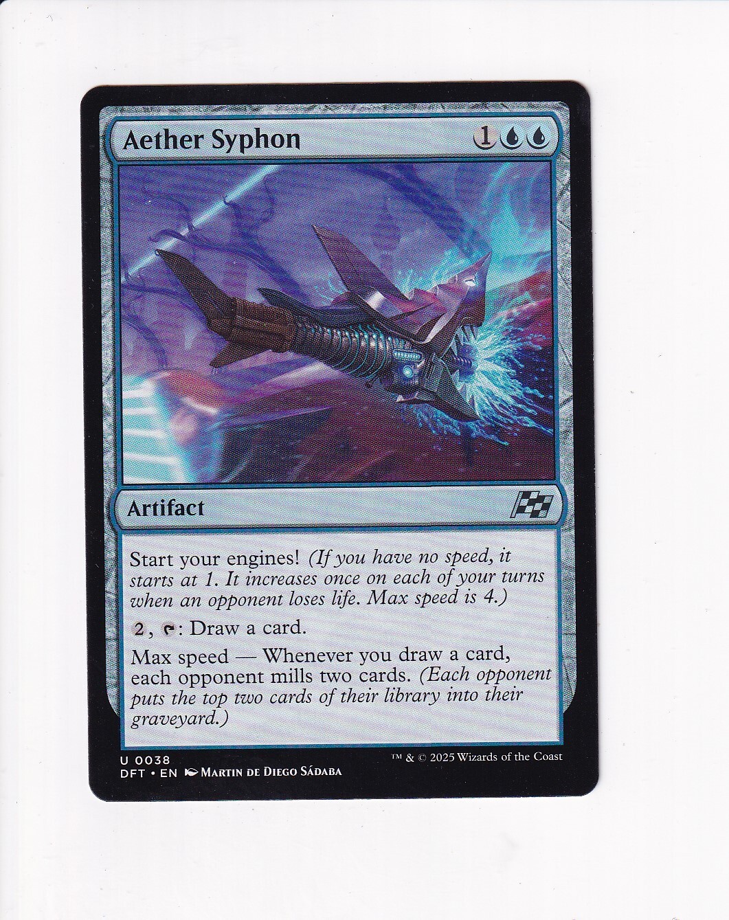 Magic The Gathering Mtg Aetherdrift Aether Syphon