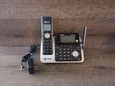 AT T CL83201 DECT 6.0 Cordless Phone, Black/Silver, 1 Handset Answering System