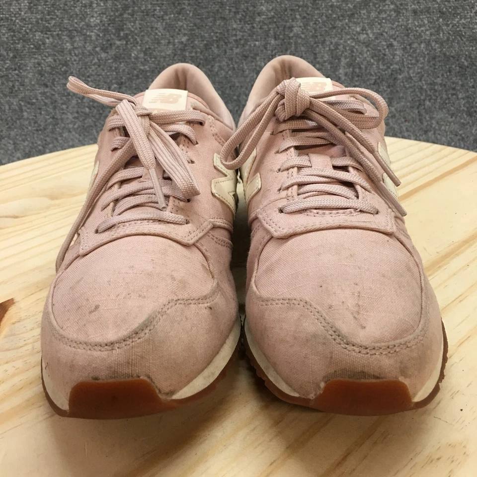 New Balance Zapatos Mujer 9.5 B 420 Tenis para Correr Rosa Parte Superior Baja Logo WL420FSC Foto 3 de 4