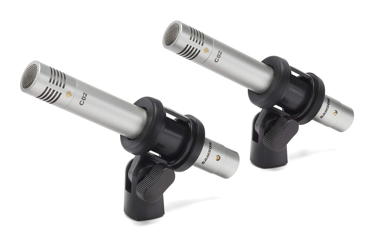 Samson Pencil Condenser Microphones, Silver (SAM C02PR) | eBay