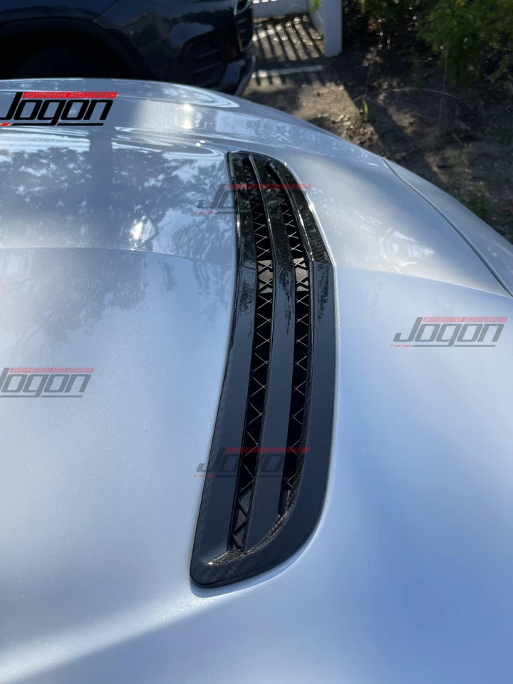 Cuchara de ajuste de ventilación de flujo de aire del capó delantero de carbono real para Acura Integra tipo S DE5 24+ Foto 4 de 4