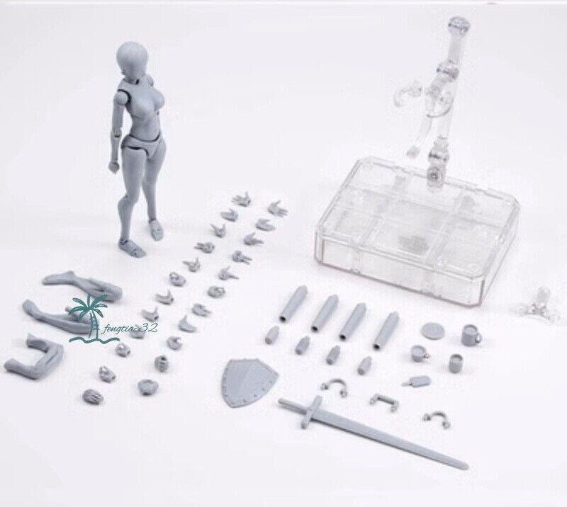 Anime femenino articulación cuerpo móvil boceto arte dibujo figura de acción cuerpo nuevo 1 pieza